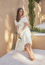 Aida Maxi Dress - White