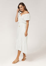 Aida Maxi Dress - White
