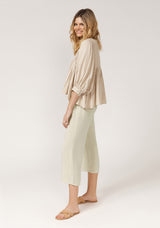 Dazie Blouse Top - Beige