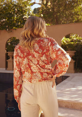 Garden Hazels Blouse Top