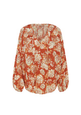 Garden Hazels Blouse Top