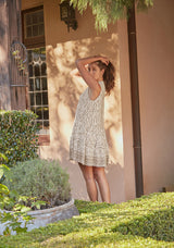 Gina Sleeveless Mini Baby Doll Dress