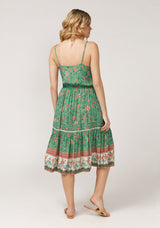 Karla Strappy Midi Dress