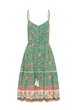 Karla Strappy Midi Dress