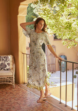 La Botani Dress - Light Moss