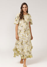 La Botani Dress - Light Moss