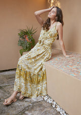 La Botani Maxi Skirt - Light Moss