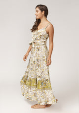 La Botani Maxi Skirt - Light Moss