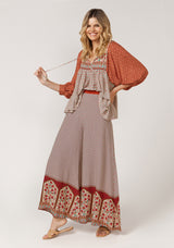 La Patricia Blouse Top - Red