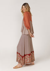 La Patricia Blouse Top - Red