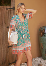 Palma Babydoll Mini Dress