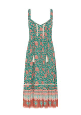 Palma Pleat Strappy Dress