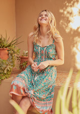 Palma Pleat Strappy Dress