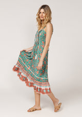 Palma Pleat Strappy Dress