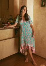 Palma High-Low Hem Midi Dress