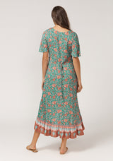 Palma High-Low Hem Midi Dress