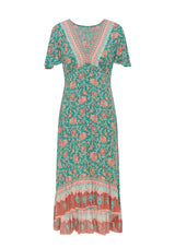 Palma High-Low Hem Midi Dress