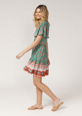 Palma Pleated Mini Dress
