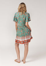 Palma Pleated Mini Dress