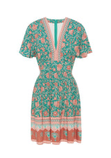 Palma Pleated Mini Dress