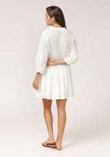 Remi Mini Baby Doll Dress - White