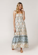Rosa Shirried Maxi Dress