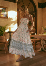 Rosa Shirried Maxi Dress