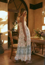 Rosa Shirried Maxi Dress