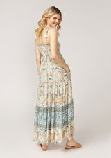 Rosa Shirried Maxi Dress