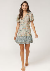 Rosa Wrap Mini Dress