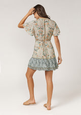 Rosa Wrap Mini Dress