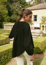 Sasa Blouse Top - Black