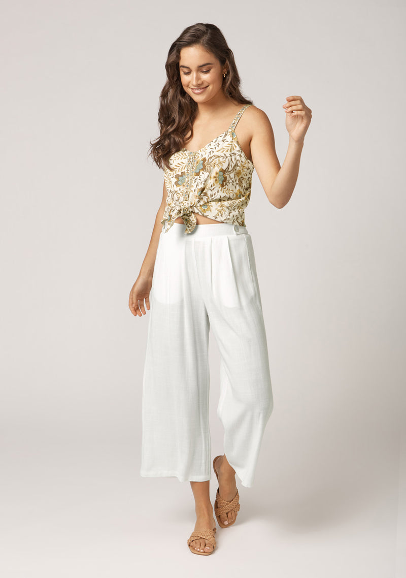 Caleni Pants - White